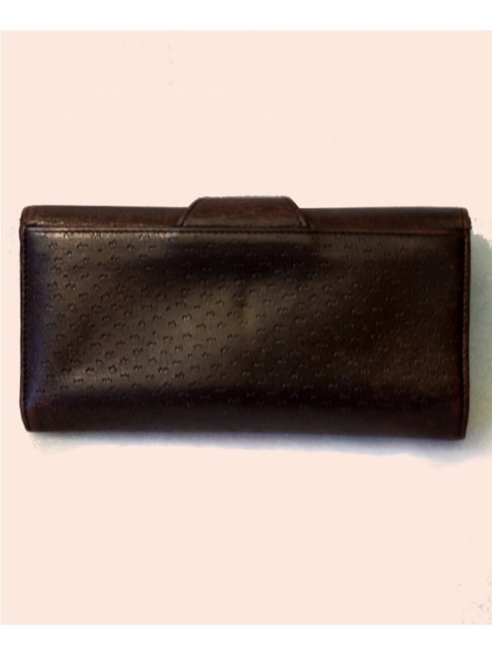 Salvatore Ferragamo Vintage Gancini Brown Leather Long
Bifold Wallet - Picture 4 of 12